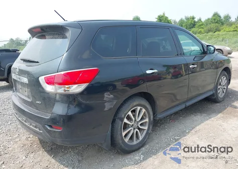 2015 Nissan Pathfinder S from USA, damaged, VIN 5N1AR2MM7FC643516